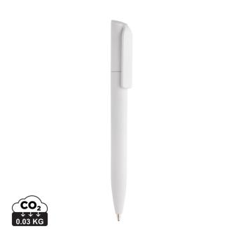 XD Collection Pocketpal Mini-Pen aus GRS recyceltem ABS Weiß
