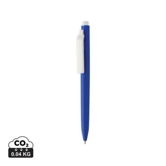 XD Collection Vibe GRS-zertifizierter rABS-Stift mit Ultra-Glide-Tinte Blau/weiß