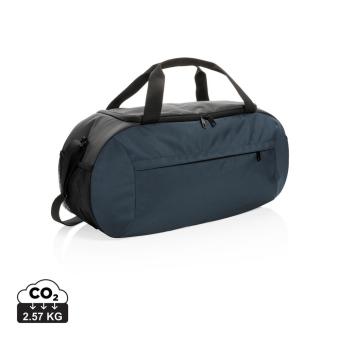 XD Collection Impact AWARE™ RPET modern sports duffel Navy