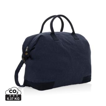 XD Collection Kezar AWARE™ 500g/m² Wochenendtasche aus recyceltem Canvas Navy