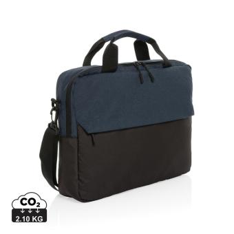 XD Collection Kazu AWARE™ 15,6" RPET Laptop-Tasche Blau