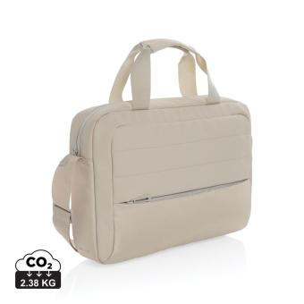 XD Xclusive Armond AWARE™ RPET 15.6" Laptop-Tasche Beige