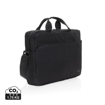 Swiss Peak Aware™ RPET Essential 15.6 inch laptop bag Black