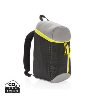 XD Collection Hiking cooler backpack 10L, black Black, lime
