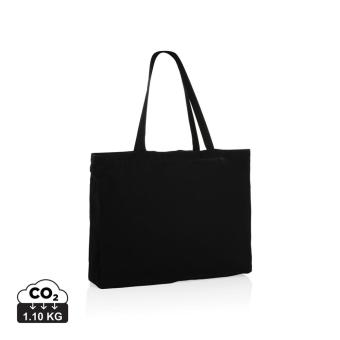 XD Collection Impact AWARE™ Recycled cotton shopper 145g Black