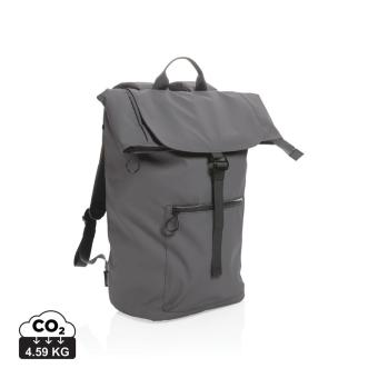XD Collection Impact AWARE™ RPET wasserabweisender 15.6" Laptop-Rucksack Anthrazit