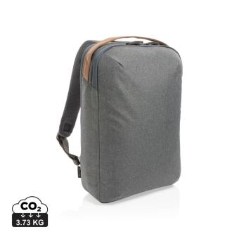 XD Xclusive Impact AWARE™ 300D Two-Tone Deluxe 15.6" Laptop-Rucksack Grau