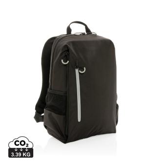 XD Xclusive Impact AWARE™ Lima 15.6" RFID Laptop-Rucksack Schwarz/weiss