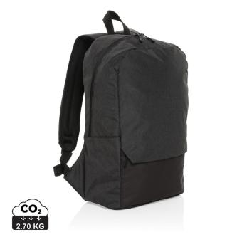XD Collection Kazu AWARE™ RPET basic 15.6 inch laptop backpack Black