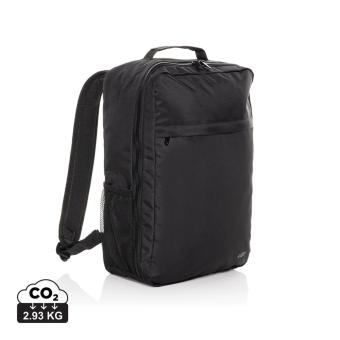 Swiss Peak Aware™ RPET Essential 15.6 inch laptop backpack Black