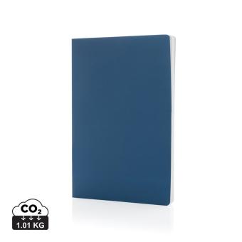 XD Collection Impact Softcover A5 Notizbuch mit Steinpapier Blau