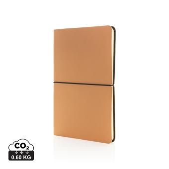XD Collection Modern deluxe softcover A5 notebook Brown
