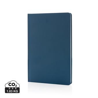 XD Collection A5 Impact Steinpaper Hardcover Notizbuch Blau