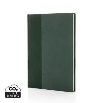 XD Collection Words GRS zertifiziertes RPET & Kraft Notizbuch A5, natur Natur,grün