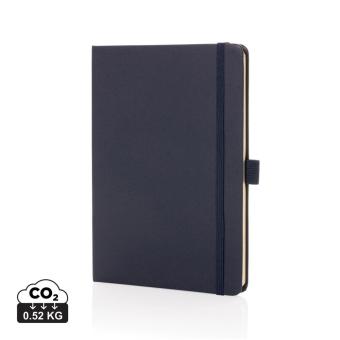 XD Collection Sam A5 RCS certified bonded leather classic notebook Navy