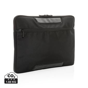 Swiss Peak AWARE™ RPET Voyager 15.6" Laptop-Sleeve Schwarz