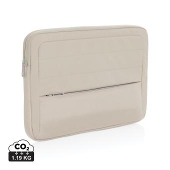 XD Xclusive Armond AWARE™ RPET 15.6" Laptop-Sleeve Beige