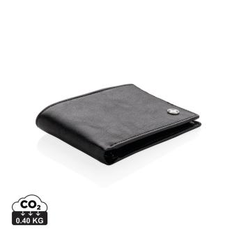 Swiss Peak RFID anti-skimming wallet Black/black