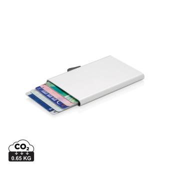 XD Collection C-Secure aluminium RFID card holder Silver