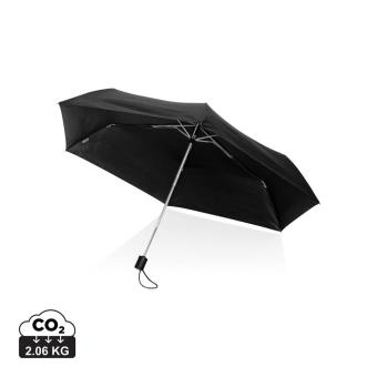 Swiss Peak SP Aware™ RPET Ultra-light full auto 20.5”umbrella Black