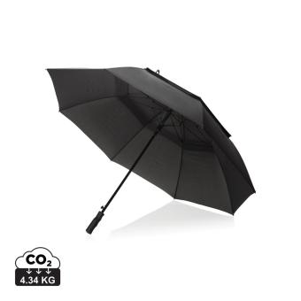 Swiss Peak AWARE™ Tornado 30" storm umbrella Black