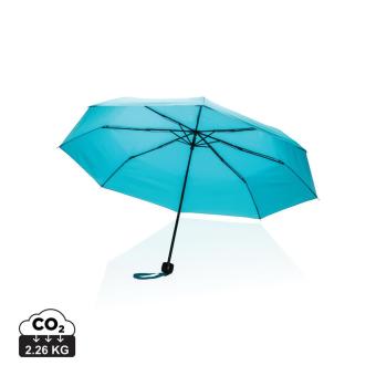 XD Collection 20.5" Impact AWARE™ RPET 190T mini umbrella Aztec blue