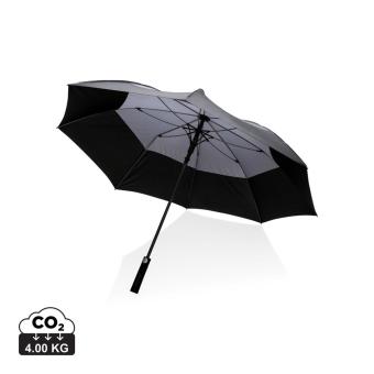 XD Collection 27" Impact AWARE™ RPET 190T Auto-Open Stormproof-Schirm Anthrazit