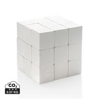 XD Collection Geschicklichkeitsspiel aus Holz im Canvas-Etui Weiß