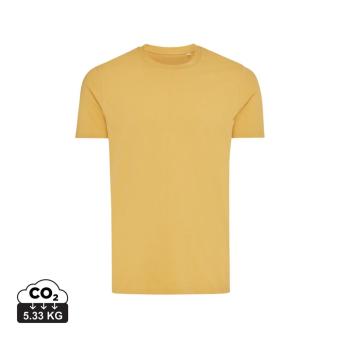 IQONIQ Bryce recycled cotton t-shirt, ocher yellow Ocher yellow | S