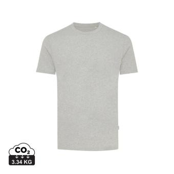Iqoniq Manuel ungefärbtes T-Shirt aus recycelter Baumwolle, Grau meliert Grau meliert | XXS