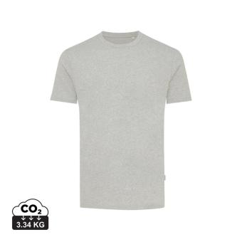 Iqoniq Manuel recycled cotton t-shirt undyed, heather grey Heather grey | XXS