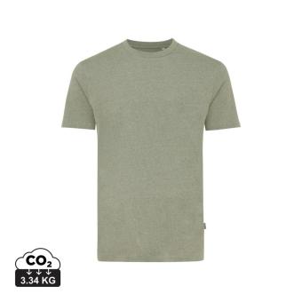 Iqoniq Manuel ungefärbtes T-Shirt aus recycelter Baumwolle, Heidegrün Heidegrün | XXS