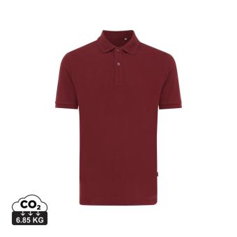 IQONIQ Yosemite recycled cotton pique polo, Burgundy red Burgundy red | XS