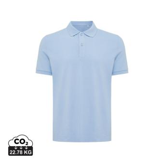 IQONIQ Yosemite recycled cotton pique polo, skyblue Skyblue | 3XL