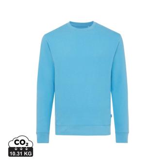 Iqoniq Zion Rundhals-Sweater aus recycelter Baumwolle, Ruhiges Blau Ruhiges Blau | XXS
