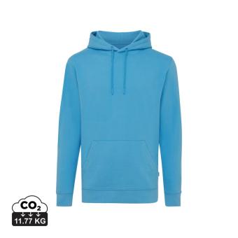 Iqoniq Jasper Hoodie aus recycelter Baumwolle, Ruhiges Blau Ruhiges Blau | XXS