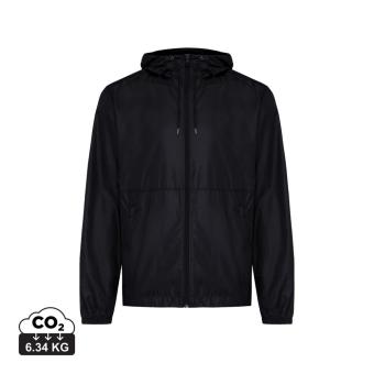 IQONIQ Logan Lightweight Jacke aus recyceltem Polyester, schwarz Schwarz | 5XL