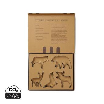 VINGA Nordic big 5 cookie cutter 5-piece set Convoy grey