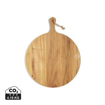 VINGA Buscot Round Serving Board Brown