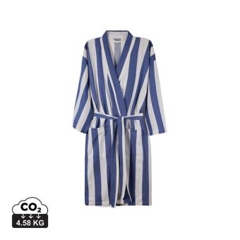 VINGA Ornos GRS hammam robe L/XL Blue/white