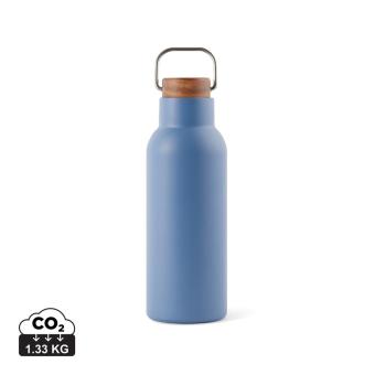 VINGA Ciro RCS recycelte Vakuumflasche 580ml Blau