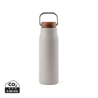 VINGA Ciro RCS recycled vacuum bottle 300ml Convoy grey