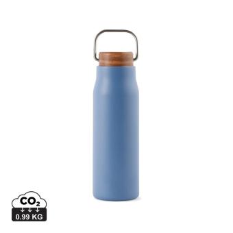 VINGA Ciro RCS recycelte Vakuumflasche 300ml Blau