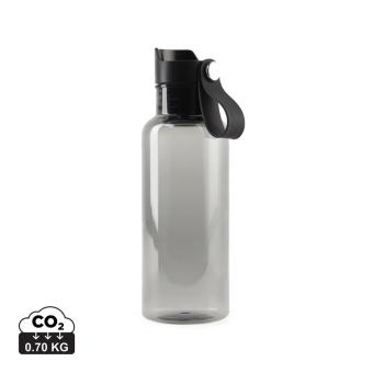 VINGA Balti 600ml Flasche aus RCS recyceltem PET Schwarz