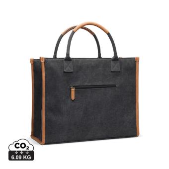 VINGA Bosler RCS recycled canvas office tote 