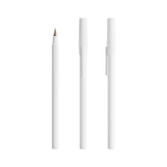 BIC® Round Stic® Kugelschreiber Weiß