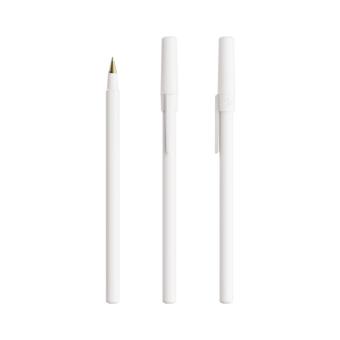 BIC® Round Stic® BGUARD™ Kugelschreiber Weiß