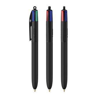 BIC® 4 Colours Soft with Lanyard Black