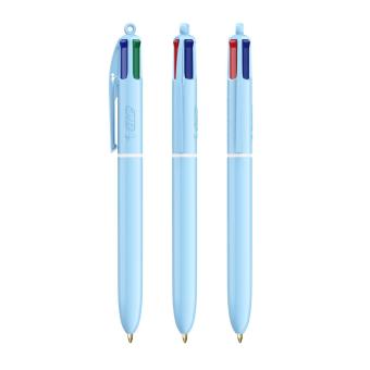 BIC® 4 Colours® Pastel Blau