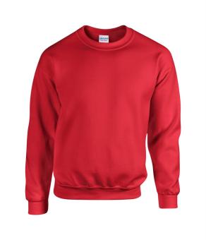 HB Crewneck sweatshirt, red Red | L